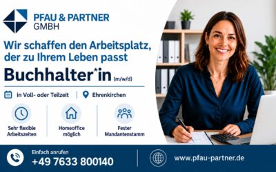 Buchhalter*in (m/w/d) – in Voll- oder Teilzeit