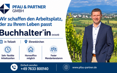 Buchhalter*in (m/w/d) – in Teilzeit